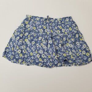 Btween little girl floral skirt size 7 (F21)